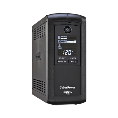 UPS de 850 VA/510 W, Topología Línea Interactiva, Entrada 120 Vca NEMA 5-15P, Tipo Mini Torre, Con 9 Tomas NEMA 5-15R
